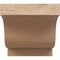 Ekena Millwork 4in. W x 4in. H x 28in. L Newport Woodgrain TimberThane Rafter Tail, Primed Tan RFTUR04X04X28NEWRCPR - alternate 4